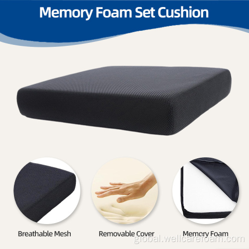 Seat Cushion Article Wellcare Memory foam seat cushion Manufactory